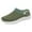 Green, variant on VMESZQFG Women's Summer Breathable Slippers Half Slippers For Women Lazy Soft Soled Slip On Casual Shoes Pink