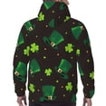 thumbnail image 7 of Pofeuu St. Patrick's Day8 Print Mens Casual Hooded Collar Drawstring Hoodies Pullover Sweatshirts Casual Long Sleeve Shirts-Medium, 7 of 7