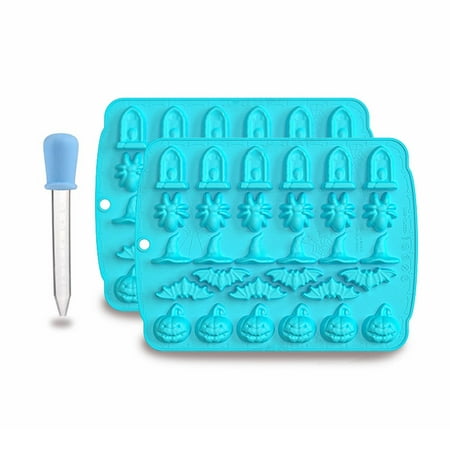 

3D Candy Chocolate Mould Halloween Theme Resin Molds Baking Decor Silicone Mold