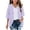 Light Purple, variant on Cute Tops For Teens Girls Casual Solid Color Cardigan Top For Everyday Wear Spring Summer Lightweight Open Front Shirt Comfortable Tee For Kids Girls Long Sleeve Tops 13-14 Years 160
