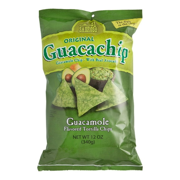 El Sabroso Guacachip Tortilla Chips 12 oz.2ea