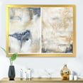 thumbnail image 3 of Designart 'Abstract Gold Beige Pink and Dark Pastel Strokes' Modern Framed Art Print, 3 of 4