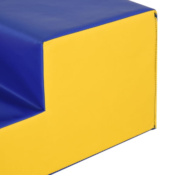 Soft Play Mat Soozier 2 Piece Climb and Crawl Activity Play Set Soft Secure Foam Playset for Toddler Preschooler Indoor Play Equipment Baby Learning Toys Multicolor,Toddler Play Mat