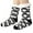506_Black, variant on CYSFASHION Fuzzy Socks for Women Compression Home Slipper Winter Fashion Sleeping Trendy Fall Fashion Warmer Christmas Gifts Ankle Socks Black