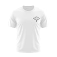 thumbnail image 4 of Mens Western Cotton T Shirts Vintage Printed Summer Short Sleeve Tee Shirts Casual Crewneck Tops White XXL, 4 of 7