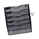 thumbnail image 3 of Organizador de archivos de pared de malla, soporte montado en la pared, soporte colgante de Metal negro con 5 bolsillos, soporte de 5 niveles para, 3 of 8