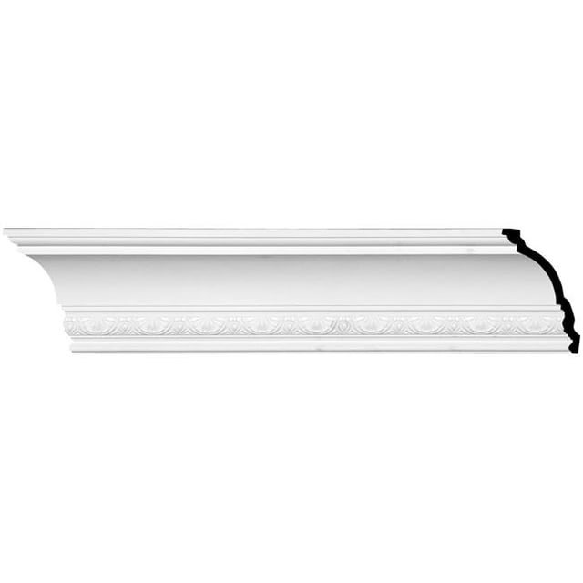 Ekena Millwork MLD07X06X09SH 6.75 x 5.5 x 8.75 x 96 in. Shell Crown Moulding