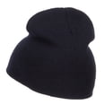thumbnail image 2 of Chess Piece Kight Embroidered Short Beanie - Navy OSFM, 2 of 5