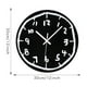 thumbnail image 4 of Reloj de pared,Reloj de pared con bailarina,reloj decorativo colgante.,Reloj de pared,Reloj de pared silencioso y decorativo que no hace tictac,Reloj moderno de 12 pulgadas para pared de casa o, 4 of 8