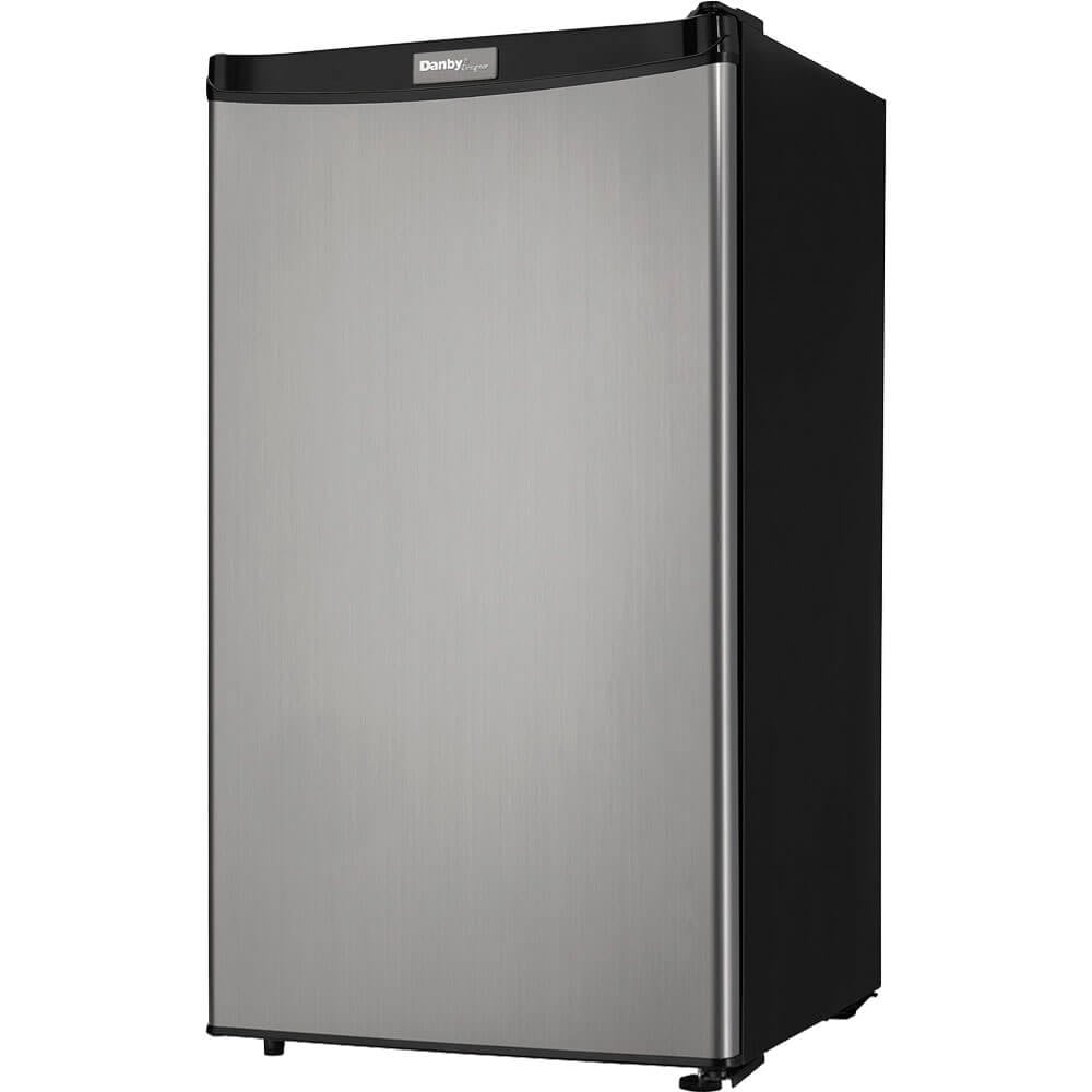 Danby 3.2 Cu. Ft. Designer Stainless Compact Refrigerator