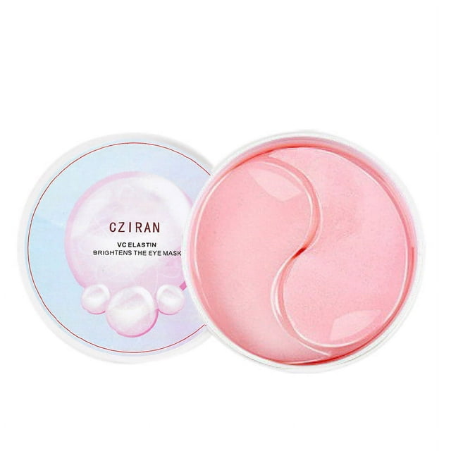 Under Eye Mask - (30 Pairs, Pink) Reduce Dark Circles, Puffy Eyes, Undereye Bags
