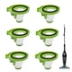 thumbnail image 1 of VACUHSOP 8842 - Paquete de 6 filtros HEPA de repuesto para aspiradora de escoba con cable ligera 3 en 1 IonVac ZipVac 8842, 1 of 8