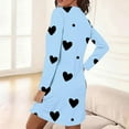 thumbnail image 3 of Liaqionyy Women's Valentine's Day Nightgown V Neck Chemise Sleepwear Lace Nightwear Nightshirts Soft Pajamas Dress, 3 of 6