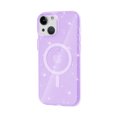 thumbnail image 2 of ShellTech for iPhone 15 Case Clear Magnetic Glitter Compatible with Magsafe, Sparkle Bling Hard Magnet Mag Cover Non-Yellowing, Shiny Cute Phone Case for Women Gilrl,Purple, 2 of 9