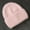 Light Pink, variant on Fuzzy Winter Beanie for Women & Men Unisex - Pink Off-White Black Premium Faux-Fur Stretch Fit One Size Fits All