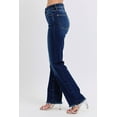 thumbnail image 4 of Judy Blue Full Size Raw Hem Straight Leg Jeans - 82622TD, 4 of 8