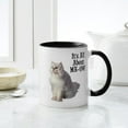 thumbnail image 4 of CafePress - Meow Persian Cat Mug - 11 oz Ceramic Mug - Novelty Coffee Tea Cup, 4 of 4