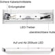 thumbnail image 5 of Pcs LED Apliques Interiores 41CM 14W, Moderno Aplique Aluminio, Up Down Aplique para Dormitorio, Salón, Pasillos, Blanco Cálido 4000K, Blanco [Clase de eficiencia energética F] brillar Electrónica, 5 of 5