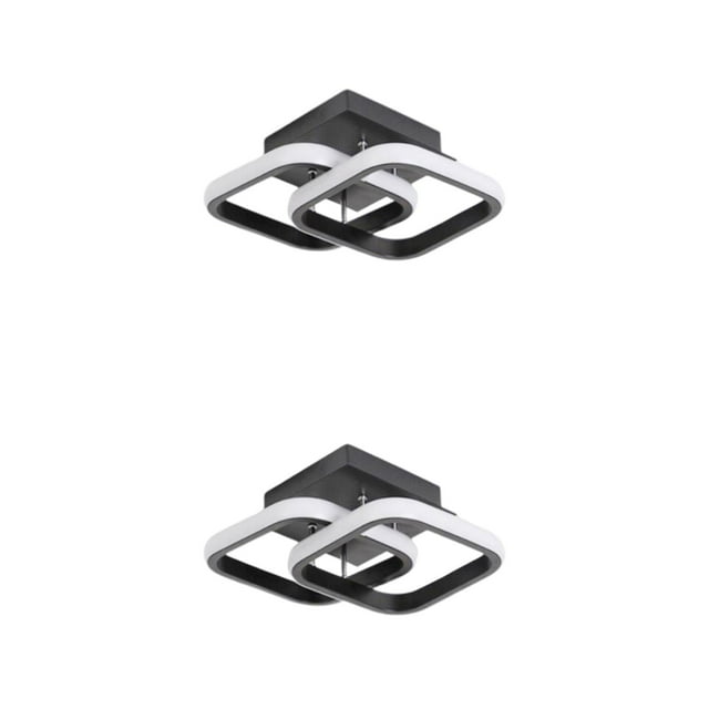 Lámpara de techo,Lámpara de techo con montaje LED,accesorios de iluminación para baño,Iluminación colgante led moderna blanca cálida,Oficina decorativa Downlight Wireless Flush