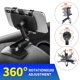 thumbnail image 4 of Soporte Universal para espejo retrovisor del coche, rotación de 360 ​​grados, soporte para cuna, Clip para salpicadero, parasol para teléfono móvil, 4 of 5