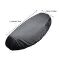 thumbnail image 1 of Motorcycle Rain Seat Cover Sun Protection Heat Insulation Waterproof Saddle Cover Durable Seat Protect Motorcycle Accessories, 1 of 20