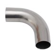 thumbnail image 4 of 1pc 32/38/51mm Stainless Steel Thin Pipe Exhaust Pipe Elbow 90 Degree Elbow Accessories Pipeline Installation Repair Parts, 4 of 11