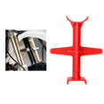 thumbnail image 4 of Protection de Fourche Moto Support Durable Pratique Rouge, 4 of 10