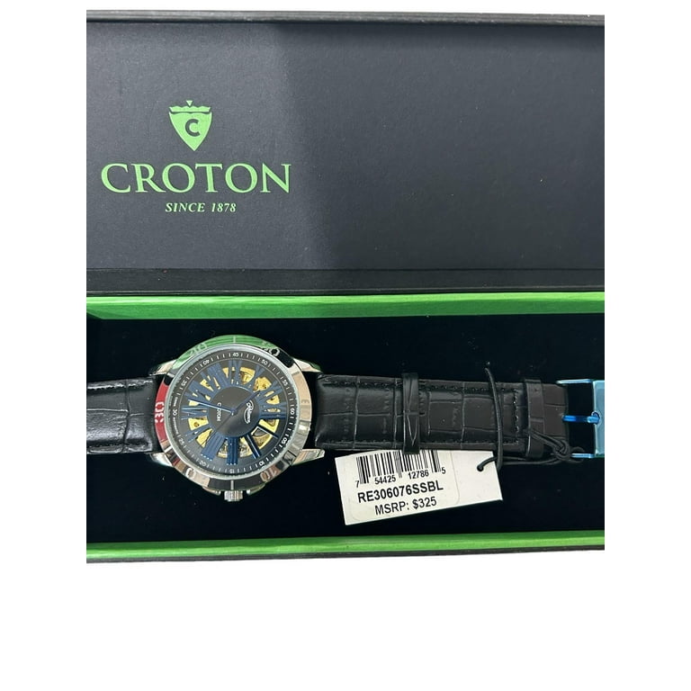 Partial skeleton watch hot sale