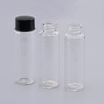 thumbnail image 5 of 36 Pack 15ml Clear Glass Sample Vials with Scale, Empty Glass Bottles with Screw Cap Lab Liquid Sampling Bottles for Chemistry Lab Chemicals (Black cap), 5 of 6