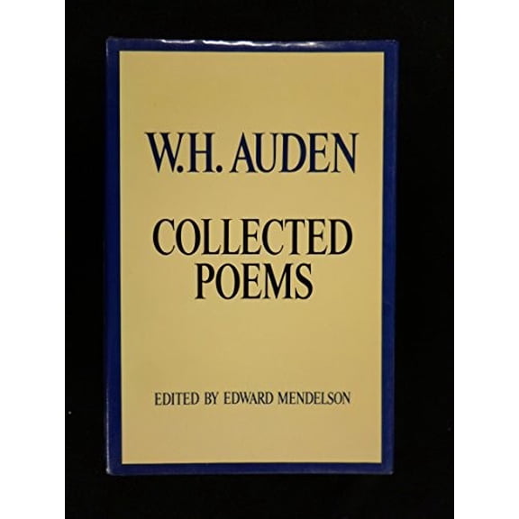 Pre-Owned W. H. Auden Collected Poems Hardcover