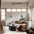 thumbnail image 5 of Lampara de Piso SKANDIGLOW Marmol Negro Decorativas Moderna Luz Led, 5 of 5