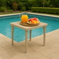 thumbnail image 3 of IWC 5-Piece Resin Rattan Outdoor Patio Dining Set, Taupe, 3 of 6