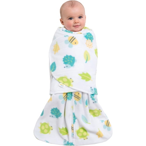 HALO SleepSack Swaddle Yellow Bee Microfleece