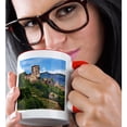 thumbnail image 2 of 3drose, Germany, Rheindiebach, Furstenberg Castle, Rhine River - Eu10 Mgl0169 - Miva Stock, 15oz Two-tone Red Mug, 2 of 6
