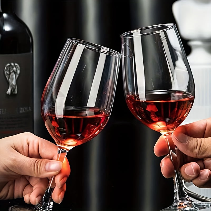 300ml Port Wine Glasses Set Of 6 Crystal Port Glasses - Laser-Cut Rim Dishwasher-Safe Glassware Fine-Blown Crystal Dessert Wine Glasses