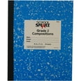 School Smart SkipALine Composition Book, Grade 2, 9.75" x 7.75", Blue