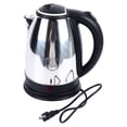 thumbnail image 3 of Hervidor eléctrico de acero inoxidable, caldera de agua caliente, calentador de encimera de ebullición rápida, apagado automático para cafetera, tetera, enchufe estadounidense 110V 2L, 3 of 10