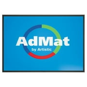 8.5" x 11" AdMat Countertop Sign / Signature Pad with Microban®, Clear