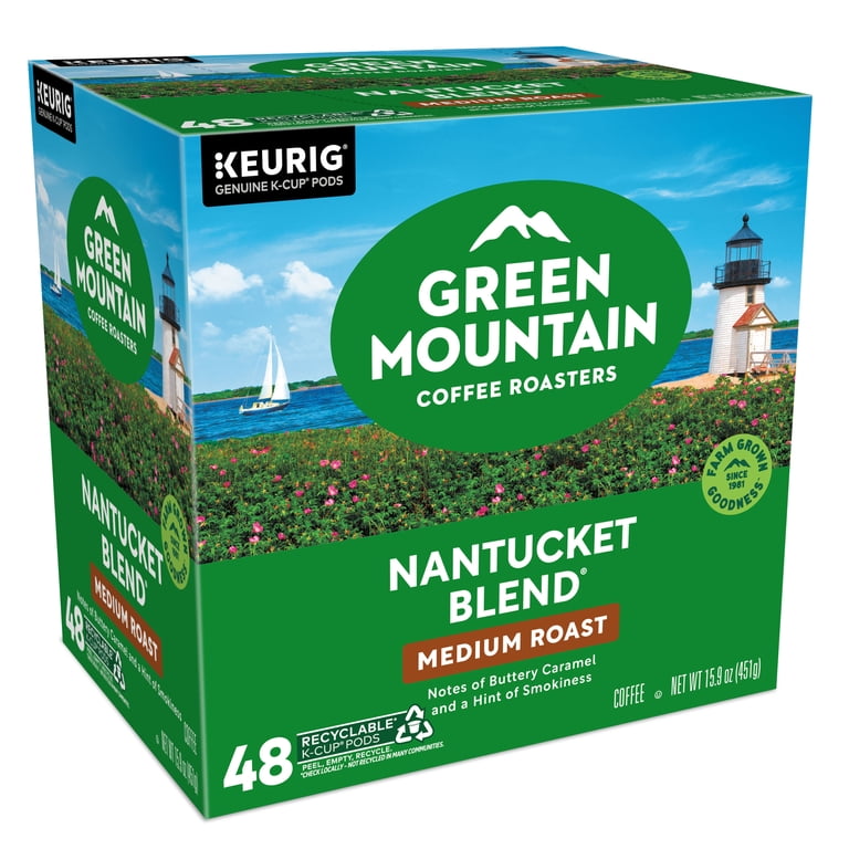Free Shipping! Green Mountain Coffee Roasters Nantucket Blend