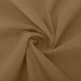 thumbnail image 7 of Dazajoo Womens Plus Size Cotton Linen Shirts Long Sleeve Solid Color Gauze Tops Dressy Trendy Side Slit Crew Neck Blouses,Brown,L, 7 of 7