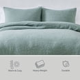 thumbnail image 3 of Better Homes & Gardens 3-Piece Sage Floral Comforter Set, Full/Queen, 3 of 8