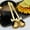 B, variant on Tableware Stainless Steel Guitar Spoon Coffee Spoon Stirring Spoon Titanium Plated Ice Bar Music Bar Spoon Unique Small for Music Lovers
