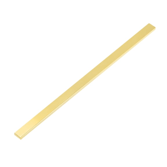 Uxcell H62 Brass Flat Bar Stock, 0.08"x0.39"x14" Square Solid Brass Bar Stock Metal Sheet for Knife Making DIY Handicrafts Architectural Industry Thermal Conductivity