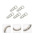 thumbnail image 1 of STRANDCHIC 20pcs Spring Design O Shape Rings for General Users and Crafts, 1 of 7
