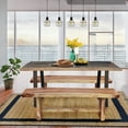 thumbnail image 4 of Palm Beach Mango Wood Dining Table, 79 inch, 4 of 4