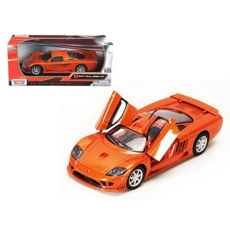 Saleen S7 Silver 1/24 Diecast Model Car by Motormax