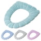 thumbnail image 2 of Cubierta de asiento de tapa de inodoro Almohadillas en forma de O Cómodo Baño Suministro Agua Punto de Punto Mats Soft Soft Cálido Mantenimiento Decorativo Verde Noticed HA010185-03, 2 of 6