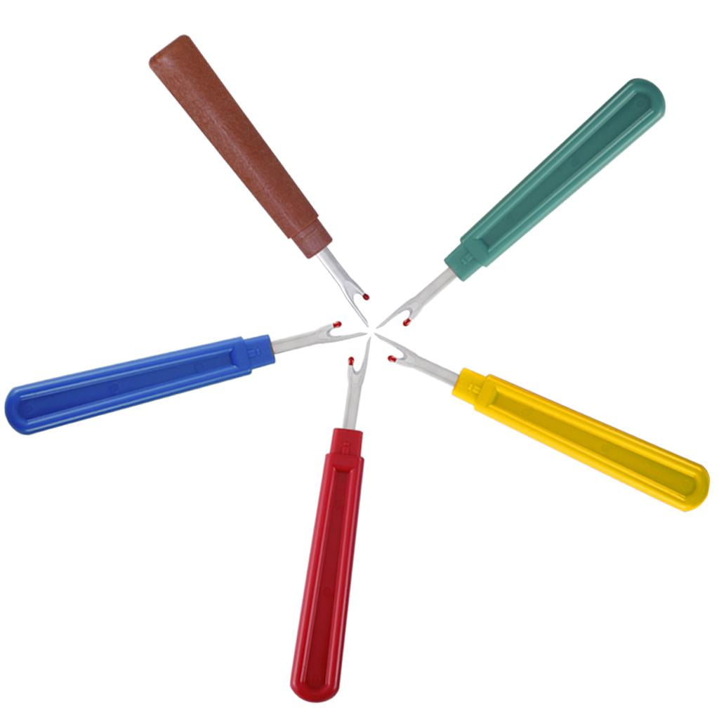HILABEE 5x 5pcs Large Ripper Seam with /Thread Cutter/Stitch Unpicker Practical Sewing Tool 5 Pcs
