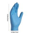 thumbnail image 3 of Aufmer Food Safe Nitrile Gloves, Disposable Rubber Cleaning Mitts for Kitchen Beauty Salon, Multipurpose Catering Household Cooking Hygiene Hand Cover, 3 of 6