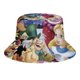 thumbnail image 1 of Alicia en el País de las Maravillas Sombrero bucket para adultos, gorra de protección solar, sombrero de pescador plegable para viajes al aire libre, pesca y actividades de verano, 1 of 6